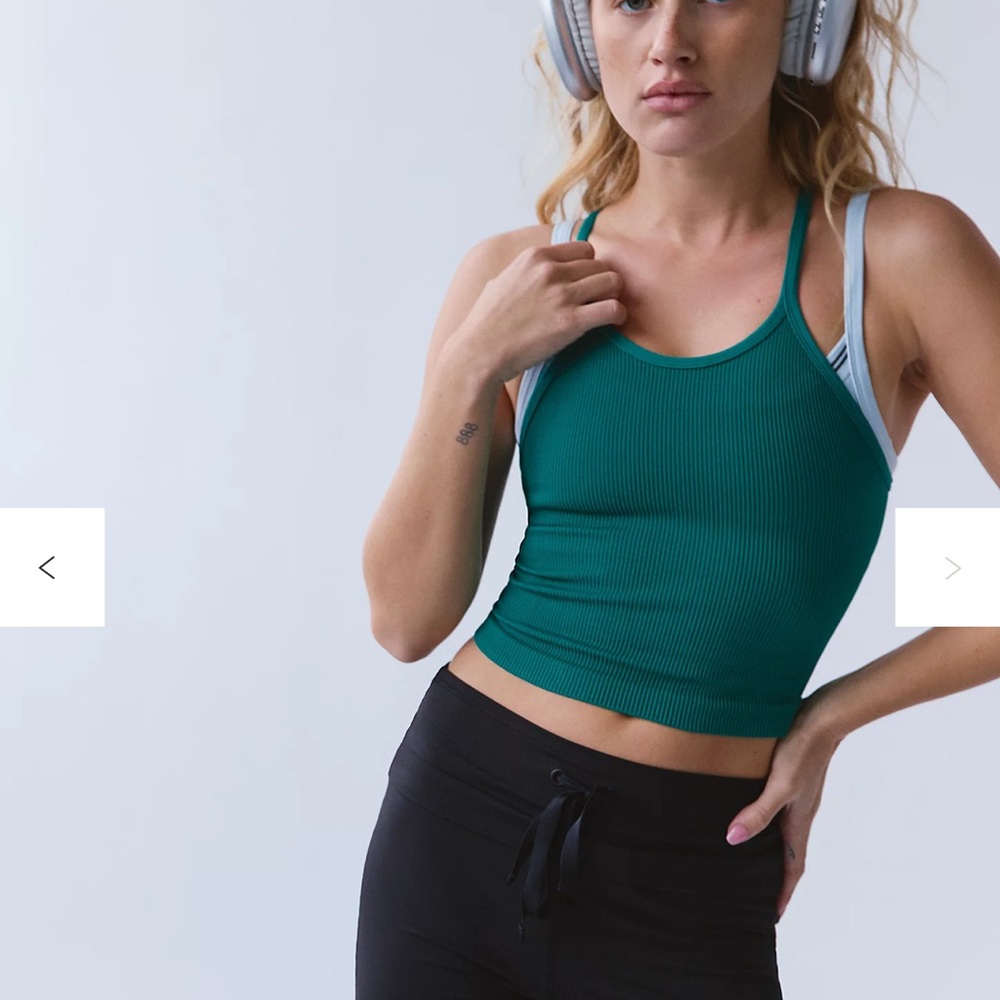 Free People Movement - Happiness Runs Long Crop Tank